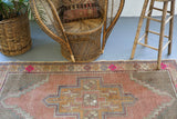 Vintage Anatolian Rug 4.8ftx6.6ft
