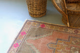 Vintage Anatolian Rug 4.8ftx6.6ft