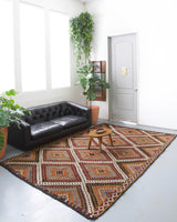 Turkish rug, vintage rug, flat weave, kilim rug, large area rug, square rug, Wild Shaman, Portland, Oregon, rug store, rug shop, local shop, bright colors, area rug, bold color