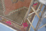Vintage Anatolian Rug 4.8ftx6.6ft
