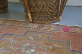 Vintage Anatolian Rug 4.8ftx6.6ft