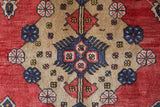Vintage Turkish rug in a living room setting, pile rug, Turkish rug, vintage rug, portland, rug shop, bright colors, wild shaman, soft rug, bold color, Portland, Oregon, rug store, rug shop, local shop, antique rug,