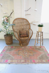 Vintage Anatolian Rug 4.8ftx6.6ft