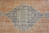 Vintage Demirci Oushak Rug 7.5ftx10ft