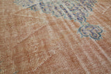 Vintage Demirci Oushak Rug 7.5ftx10ft