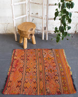 pile rug, Turkish rug, vintage rug, portland, rug shop, bright colors, wild shaman, area rug, red rug, mini rug, bold color, Portland, Oregon, rug store, rug shop, local shop, flat weave, kilim rug