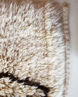 Vintage Turkish rug in living room setting, old rug, antique rug, pastel colors, faded colors, Turkish rug, vintage rug, soft rug, Portland, Oregon, rug store, rug shop, local shop, undyed rug, natural colors