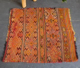 pile rug, Turkish rug, vintage rug, portland, rug shop, bright colors, wild shaman, area rug, red rug, mini rug, bold color, Portland, Oregon, rug store, rug shop, local shop, flat weave, kilim rug