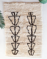 Vintage Turkish rug in living room setting, old rug, antique rug, pastel colors, faded colors, Turkish rug, vintage rug, soft rug, Portland, Oregon, rug store, rug shop, local shop, undyed rug, natural colors