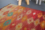 pile rug, Turkish rug, vintage rug, portland, rug shop, bright colors, wild shaman, area rug, red rug, mini rug, bold color, Portland, Oregon, rug store, rug shop, local shop, flat weave, kilim rug