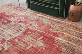 Old Demirci Oushak Rug 7.9ftx10.5ft