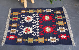 pile rug, Turkish rug, vintage rug, portland, rug shop, bright colors, wild shaman, area rug, red rug, mini rug, bold color, Portland, Oregon, rug store, rug shop, local shop, flat weave, kilim rug