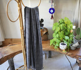 Rustic Pestemal in Black Stone