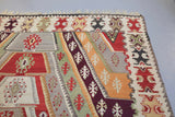 Old Bosnian Kilim 7.2ftx10ft