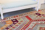 Old Bosnian Kilim 7.2ftx10ft