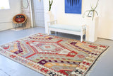 Old Bosnian Kilim 7.2ftx10ft