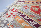 Old Bosnian Kilim 7.2ftx10ft
