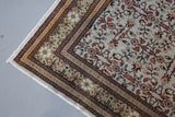 pile rug, turkish rug, vintage rug, portland, rug shop, small rug, wild shaman, earthy tones, light colors, brown, beige