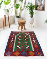 pile rug, Turkish rug, vintage rug, portland, rug shop, bright colors, wild shaman, area rug, red rug, mini rug, bold color, Portland, Oregon, rug store, rug shop, local shop, flat weave, kilim rug