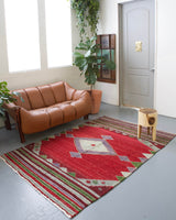 Turkish rug, vintage rug, flat weave, kilim rug, large area rug, square rug, Wild Shaman, Portland, Oregon, rug store, rug shop, local shop, bright colors, area rug, bold color