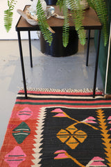 Vintage Balkan Kilim Rug 7'4"x9'