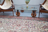 pile rug, turkish rug, vintage rug, portland, rug shop, wild shaman, area rug, worn out rug, earthy rug,
