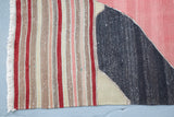 old rug, antique rug, earthy colors, faded colors, Turkish rug, vintage rug, flat weave, kilim rug, large area rug, square rug, Wild Shaman, Portland, Oregon, rug store, rug shop, local shop