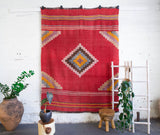 Turkish rug, vintage rug, flat weave, kilim rug, large area rug, square rug, Wild Shaman, Portland, Oregon, rug store, rug shop, local shop, bright colors, area rug, bold color