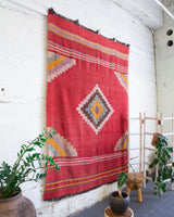 Turkish rug, vintage rug, flat weave, kilim rug, large area rug, square rug, Wild Shaman, Portland, Oregon, rug store, rug shop, local shop, bright colors, area rug, bold color