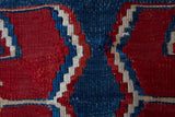 Vintage Turkish runner rug in a living room setting, pile rug, Turkish rug, vintage rug, portland, rug shop, bright colors, wild shaman, soft rug, bold color, Portland, Oregon, rug store, rug shop, local shop, antique rug