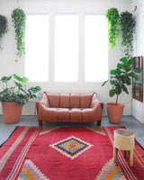 Turkish rug, vintage rug, flat weave, kilim rug, large area rug, square rug, Wild Shaman, Portland, Oregon, rug store, rug shop, local shop, bright colors, area rug, bold color