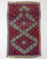 Turkish rug, vintage rug, flat weave, kilim rug, large area rug, square rug, Wild Shaman, Portland, Oregon, rug store, rug shop, local shop, bright colors, area rug, bold color