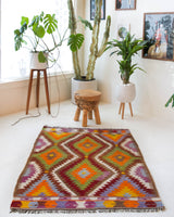 pile rug, Turkish rug, vintage rug, portland, rug shop, bright colors, wild shaman, area rug, red rug, mini rug, bold color, Portland, Oregon, rug store, rug shop, local shop, flat weave, kilim rug