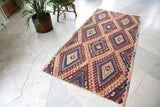 Old Fethiye Kilim 3.9ftx7.7ft