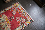 Vintage Turkish southern Anatolian Rug 2.8ftx5.6ft