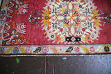Vintage Turkish southern Anatolian Rug 2.8ftx5.6ft