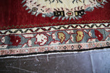 Vintage Turkish Southern Anatolian Rug 3.9ftx7ft
