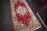 Vintage Turkish Southern Anatolian Rug 3.2ftx6.6ft