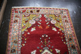 Vintage Turkish Southern Anatolian Rug 3.2ftx6.6ft