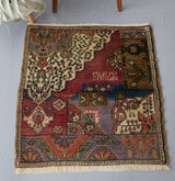 Vintage Mini Square Turkish Rug