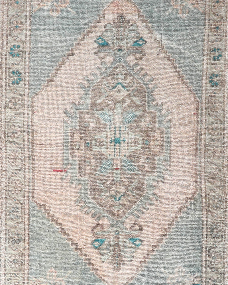 Vintage Mini Anatolian Rug 22"x45"