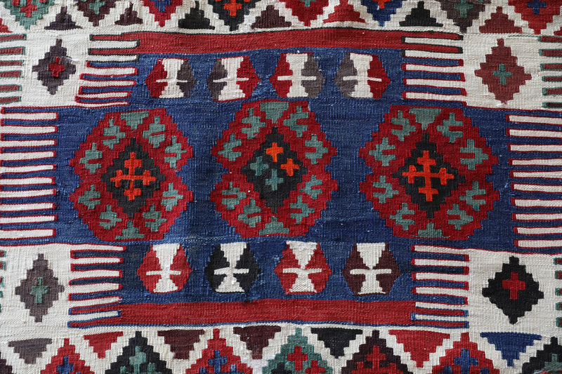 Antique Konya Obruk Kilim Rug 6'6"x14'2"
