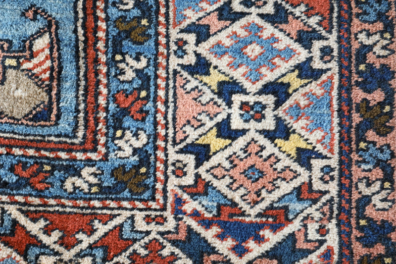 Vintage Turkish rug in a living room setting, Area rug in a living room setting, pile rug, Turkish rug, custom rug, modern rug, portland, rug shop, bright colors, wild shaman, soft rug, bold color, Portland, Oregon, rug store, rug shop, local shop