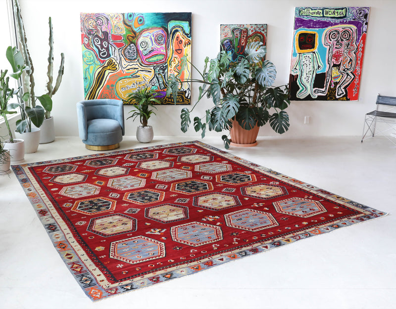 Antique Turkish rug, kilim rug, kilim, vintage rug, portland, rug shop, bright colors, wild shaman, soft rug, bold color, Portland, Oregon, rug store, rug shop, local shop, antique rug, collection piece, collector rug, handmade rug, wool rug, antique rug, pastel colors, faded colors