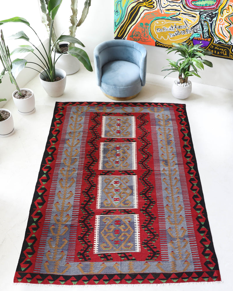 Antique Turkish rug, kilim rug, kilim, vintage rug, portland, rug shop, bright colors, wild shaman, soft rug, bold color, Portland, Oregon, rug store, rug shop, local shop, antique rug, collection piece, collector rug, handmade rug, wool rug, antique rug, pastel colors, faded colors