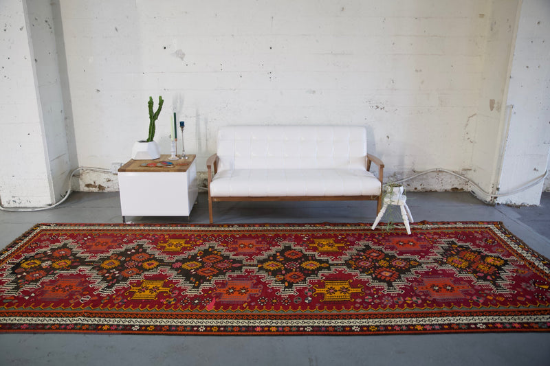 turkish rug, vintage rug, flat weave, kilim rug, large area rug, square rug, Wild Shaman, Portland, Oregon, rug store, rug shop, local shop,  bright colors, area rug, bold color