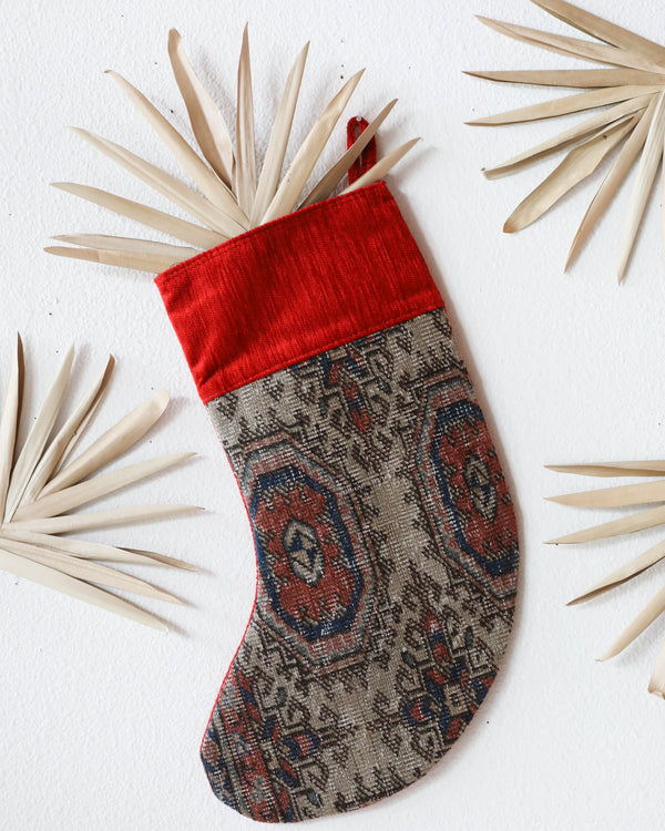 Christmas Stocking, kilim Christmas stocking, gif tables, holiday gift ideas, rug shop, Portland, Oregon, home accessories, kilim accessories, rug accessories,  Christmas gift ideas