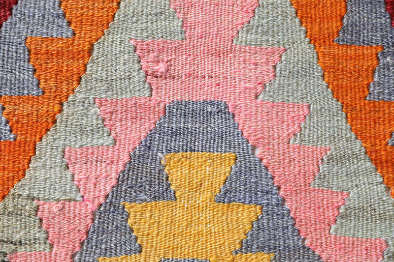 Vintage Antalya Kilim Rug 6'5"x9'