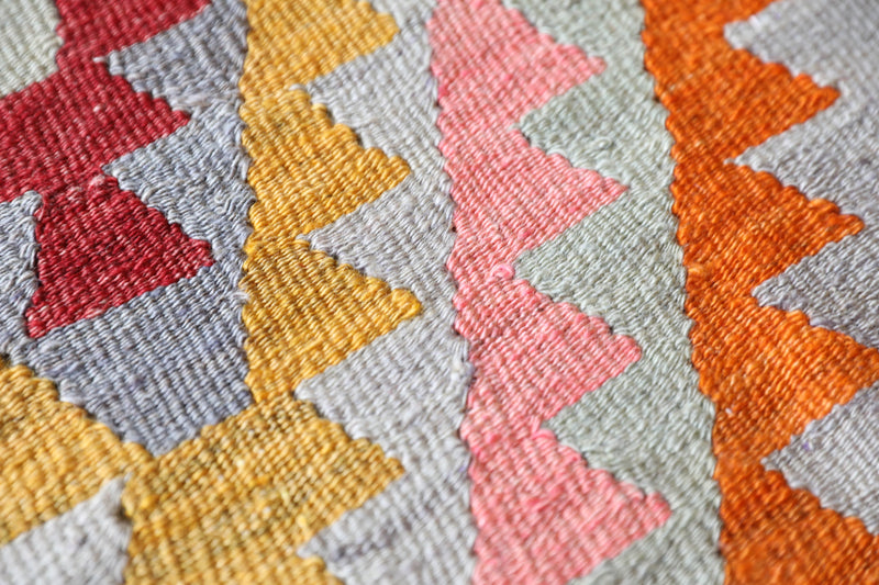 Vintage Antalya Kilim Rug 6'5"x9'