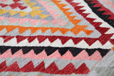 Vintage Antalya Kilim Rug 6'5"x9'